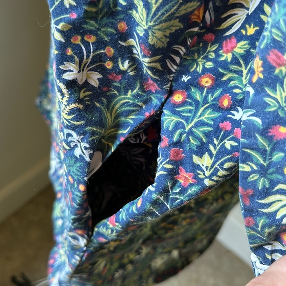 Printfresh Blue Floral Pajama Shirt - Picture 8 of 11